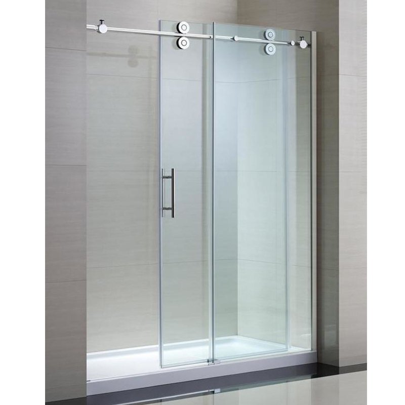 What makes glass shower doors better than shower curtains?